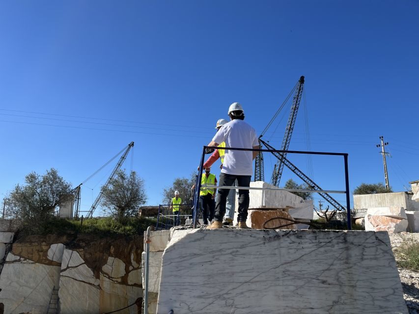 Marble Tour in Vila Viçosa - Inside the Quarries: Deep Pits, Big Machines, and Real Safety
