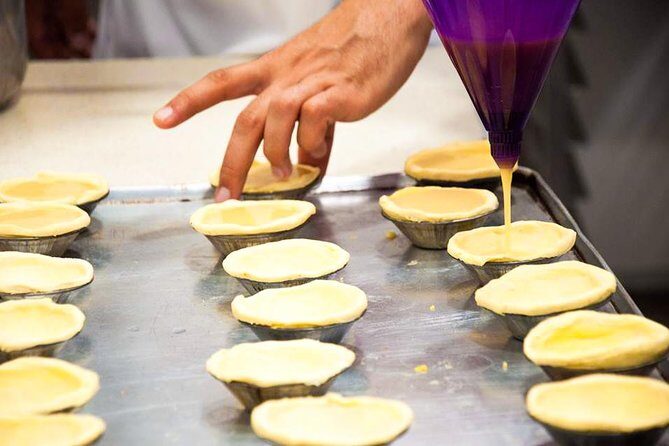 Pastel de Nata Masterclass at a Real Bakery in Downtown Lisbon - Custard filling and filling without overthinking it