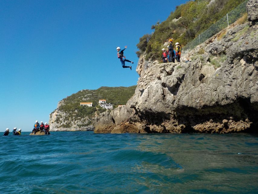 Portinho da Arrábida: Coasteering Boat Tour - Zipline Landing in the Water: The Moment Most People Anticipate