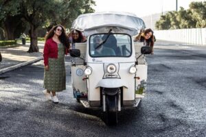 Private Half-Day Eco Tuk Tuk Tour in Lisbon - Meeting at Hard Rock Cafe, then riding the city’s real rhythms