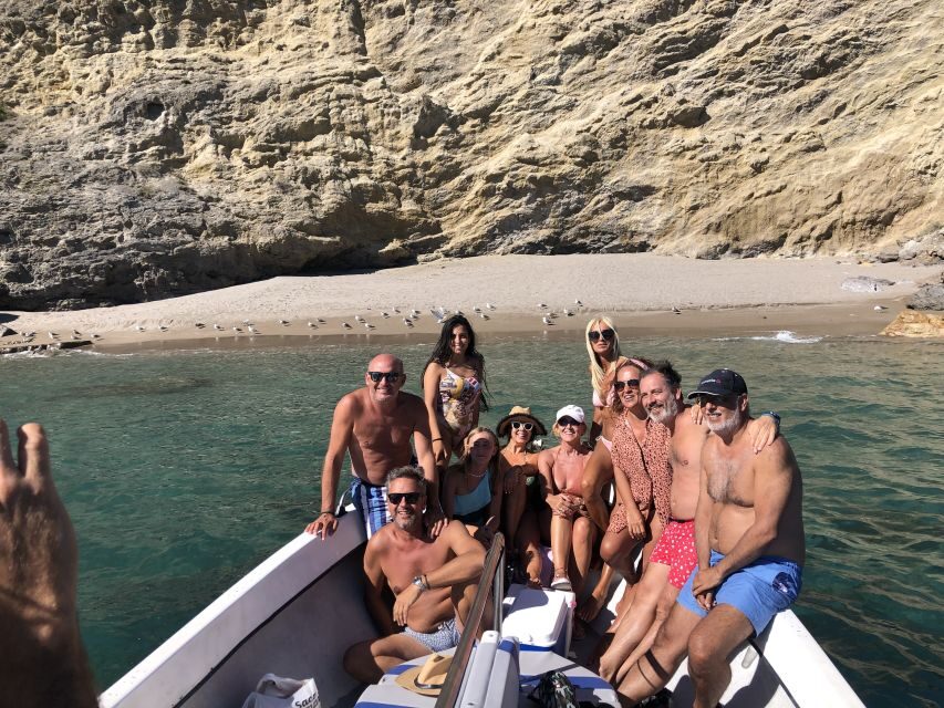 Sesimbra: Arrábida Beaches & Caves Boat Tour with Snorkeling - Baleeira Beach and the Setúbal drink: a local break with a sea view