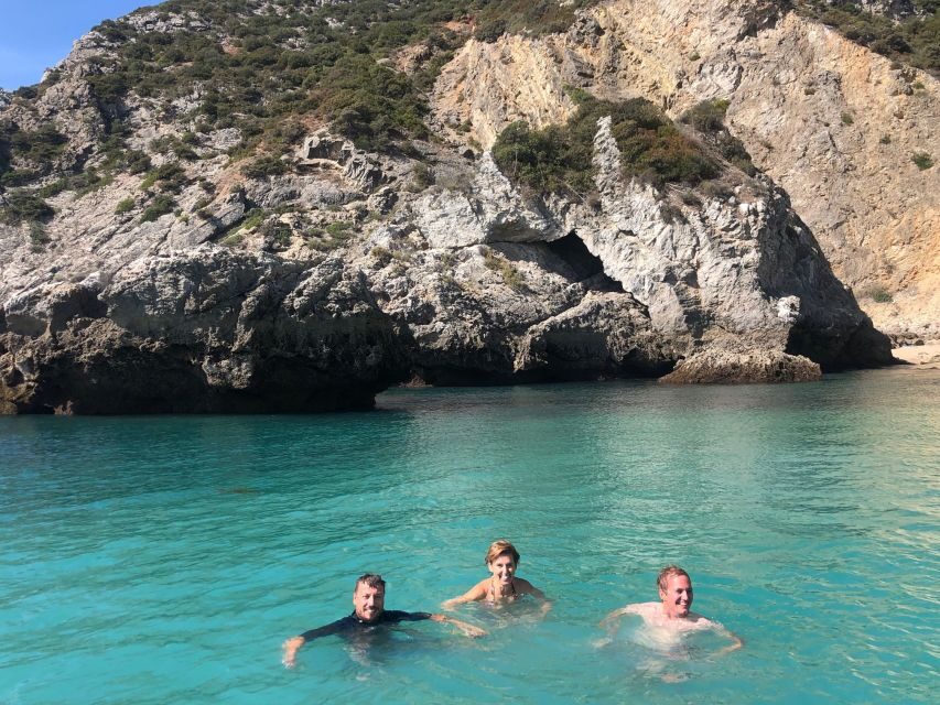 Sesimbra: Arrábida Beaches & Caves Boat Tour with Snorkeling - Cabo Espichel caves and scenery: the finale that changes the vibe