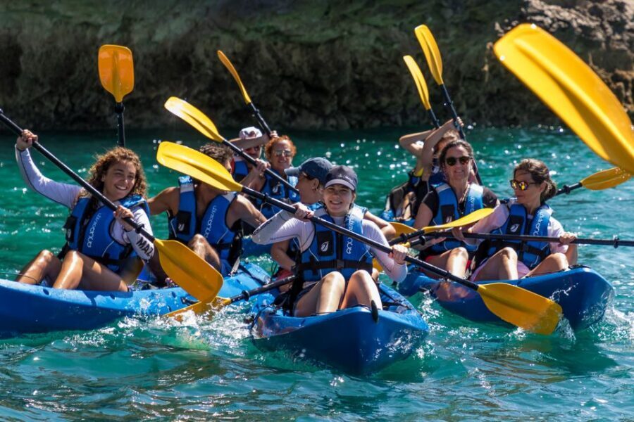 Sesimbra: Arrabida Natural Park & Caves Guided Kayaking Tour - Arrábida Natural Park from sea level: why this route feels different