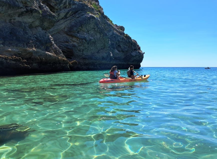 Sesimbra: Ribeiro Cavalo Beach, Caves, & Arrábida Kayak Tour - The snack stop: local sweetness and quick fuel