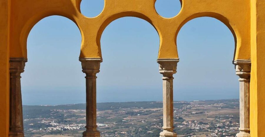 Sintra and Cascais: Full-Day Private Sightseeing Tour - Monserrate Palace & Gardens: romantic architecture with a weather plan
