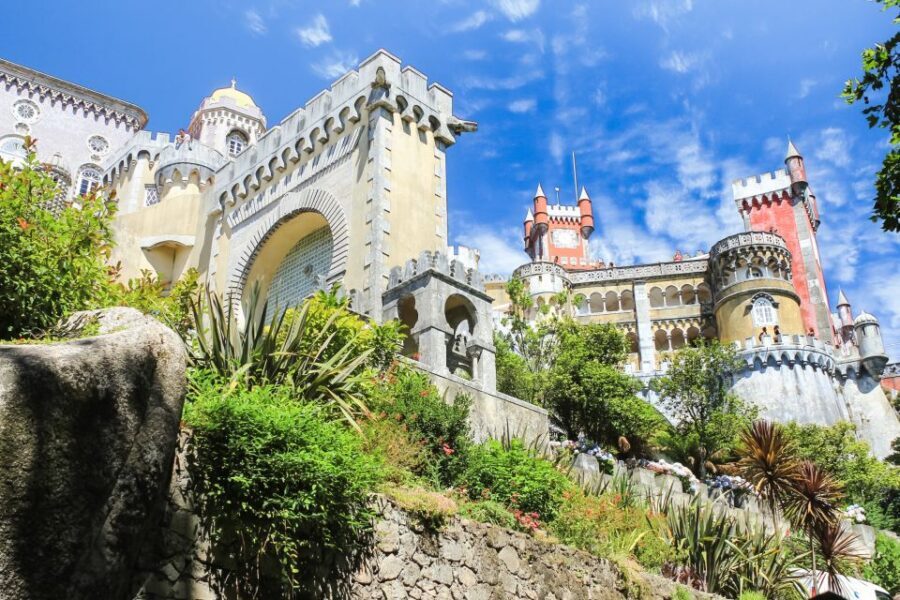 Sintra: Pena Palace and Park Entrance Ticket - The hilltop approach: getting from park entrance to palace