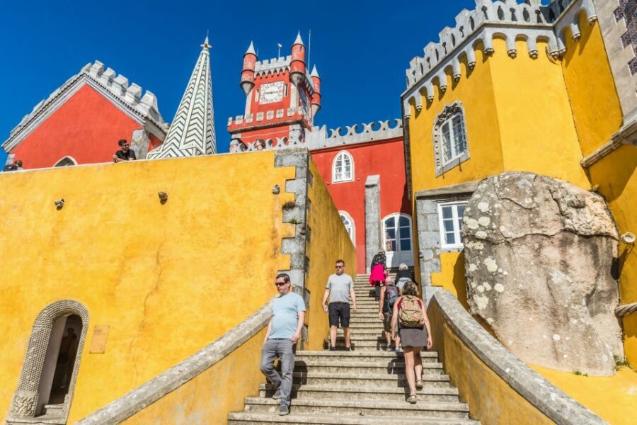 Sintra: Pena Palace and Park Entrance Ticket - Getting to Pena from Lisbon: train, bus, and parking limits