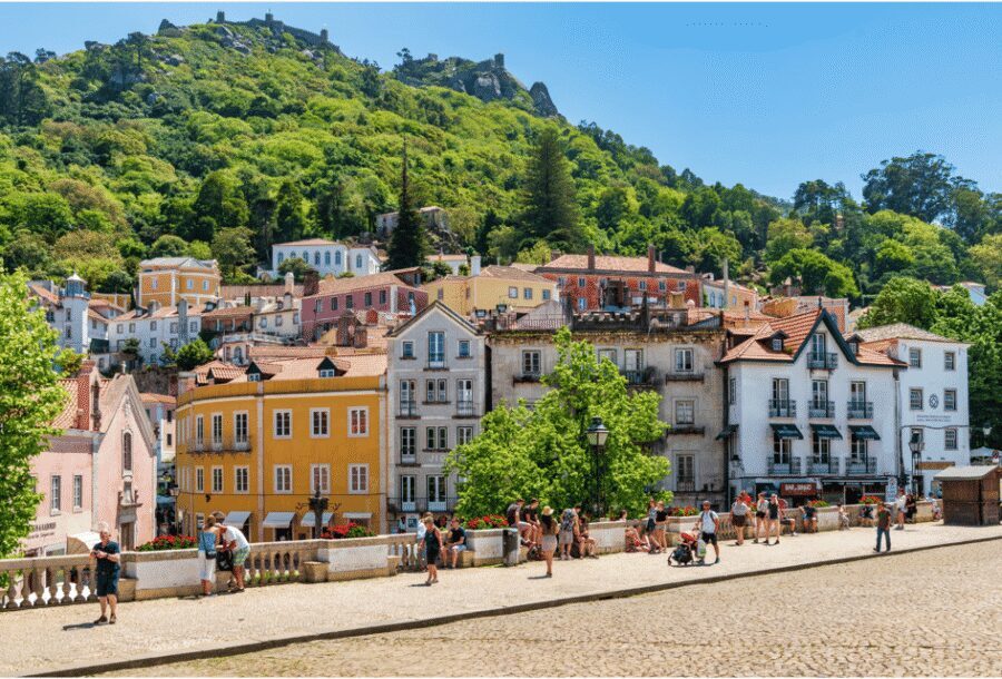 Sintra: Pena Palace, Quinta da Regaleira, Cabo da Roca and Cascais - Cascais first: Boca do Inferno, then a taste of the town