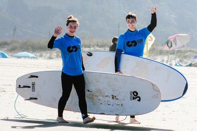 The Surf Instructor in Costa da Caparica - Photos on the water: optional, but commonly a highlight