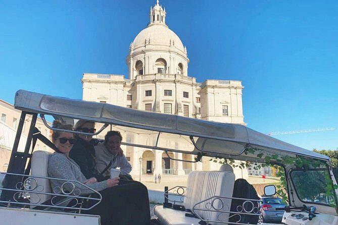 Tuk Tuk Lisbon Guided tour! 100% PRIVATE & PERSONALIZED - Torre de Belém to the Tagus: quick waterfront views plus a free custard