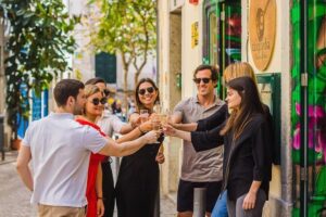 Winner 2025 Undiscovered Lisbon Food & Wine Tour by Eating Europe - Ginjinha Popular: Chorizo and Bifana at a Classic Portuguese Tavern